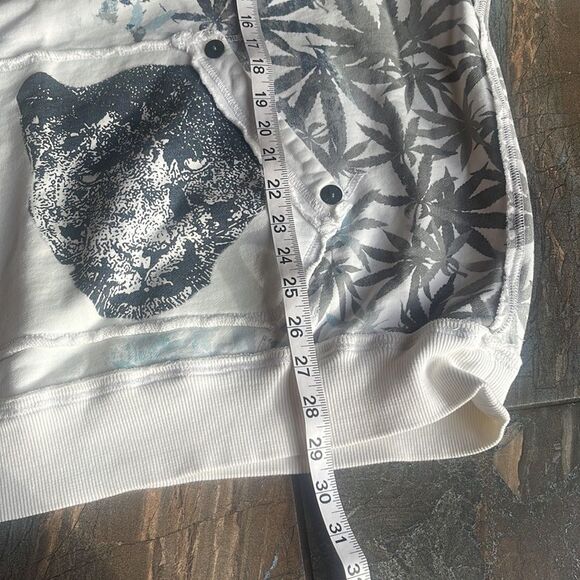 True Religion Mens Hemp Printed Pullover Sweatshirt size XXL - Picture 9 of 9